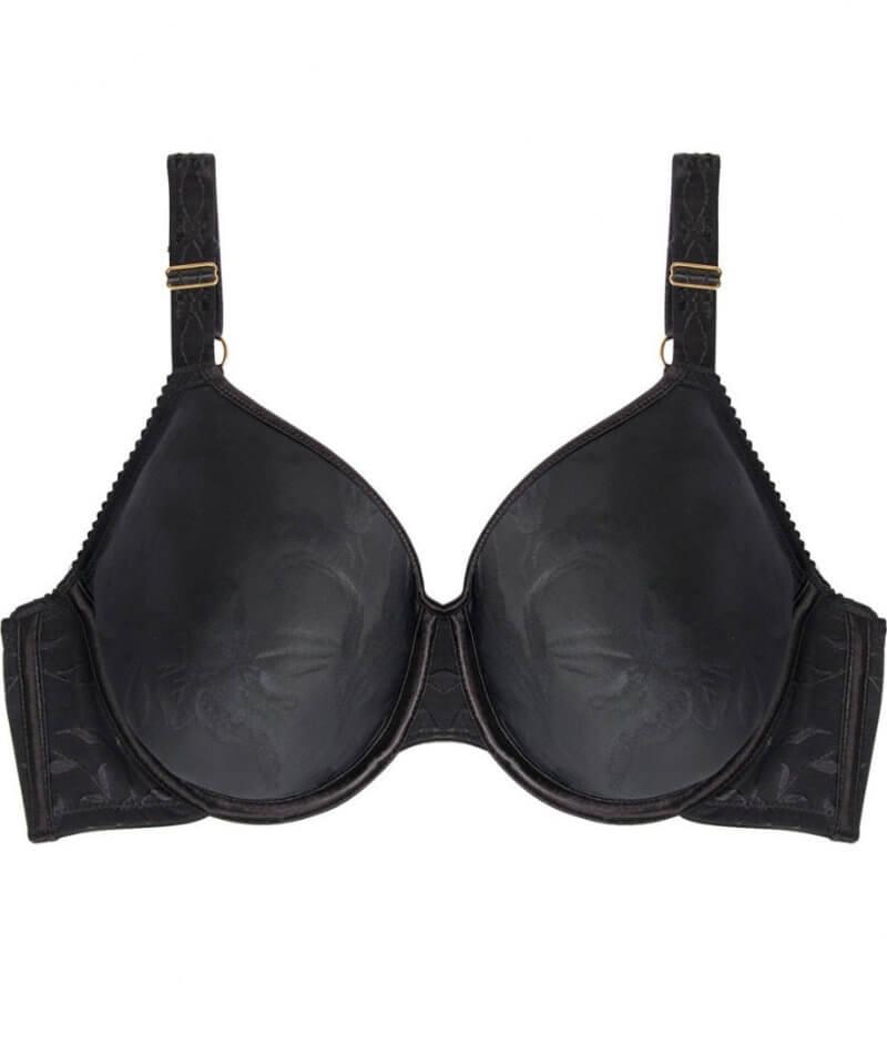 Fayreform Profile Perfect Contour Bra - Black - Curvy Bras