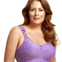 Elila Jacquard Wire-free Bra - Lilac