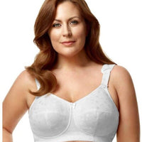 Elila Jacquard Wire-free Bra - White