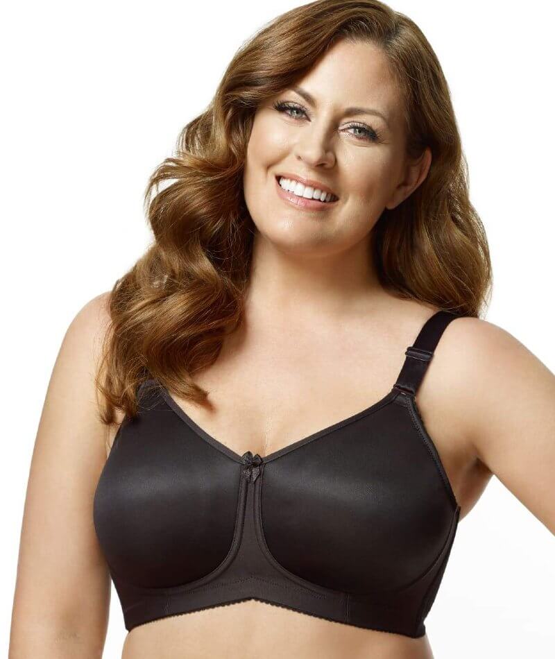 Elila Molded Spacer Non-Underwired Bra - Black Bras 36D Black 