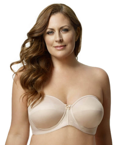 Elila Molded Spacer Underwired Strapless Bra - Nude - Curvy Bras