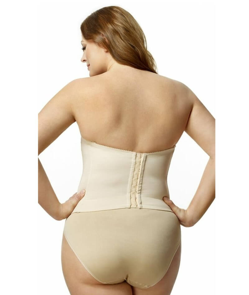 Elila Underwired Lace Strapless Longline Bra - Nude Bras