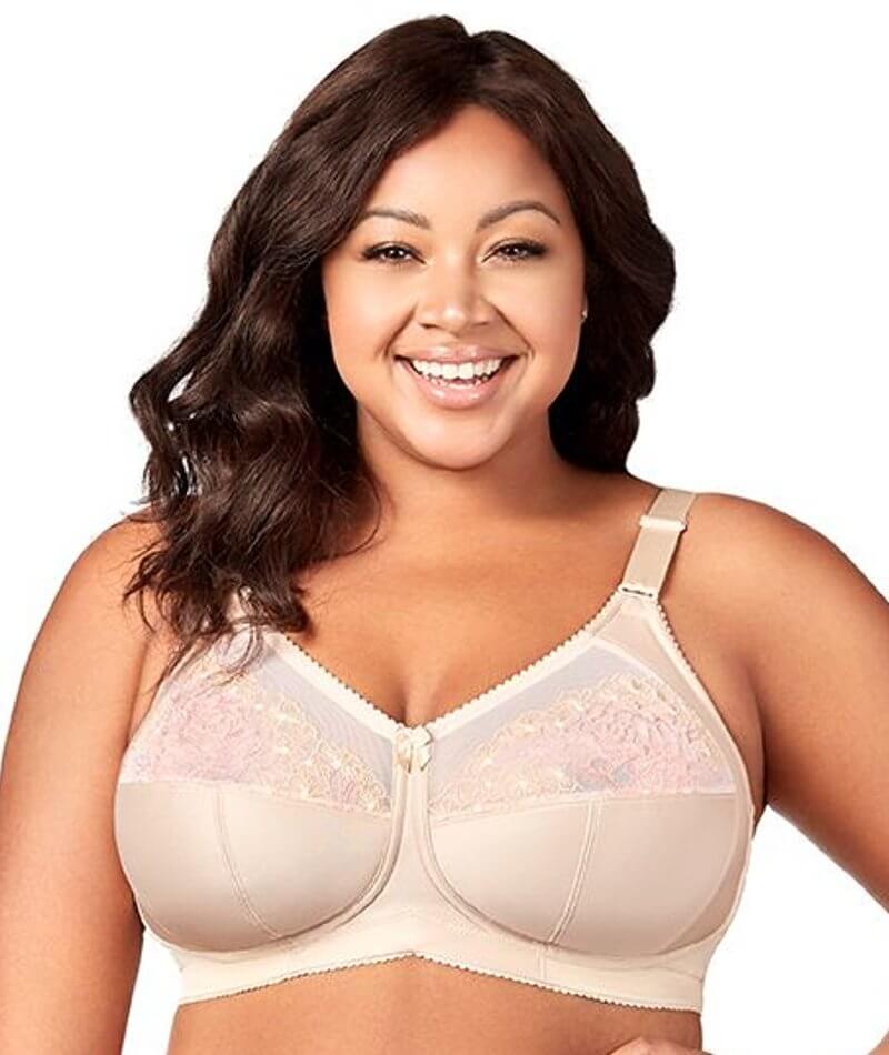 Soft Cup (Wirefree) Bra for Plus-Size and Curvy Women