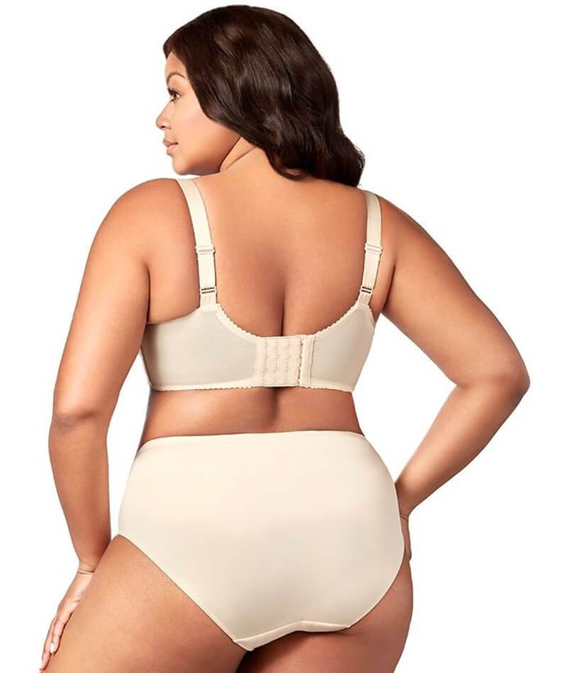 Elila Swiss Embroidery Microfiber Panty - Nude Knickers 