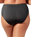 Elila Swiss Embroidered Microfiber Panty - Black Knickers