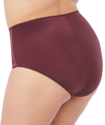 Elomi Cate Full Brief - Raisin Knickers