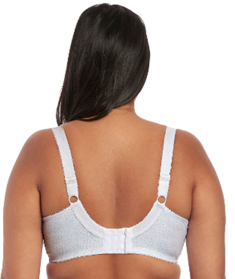 Elomi Morgan Underwire Banded Bra - White Bras