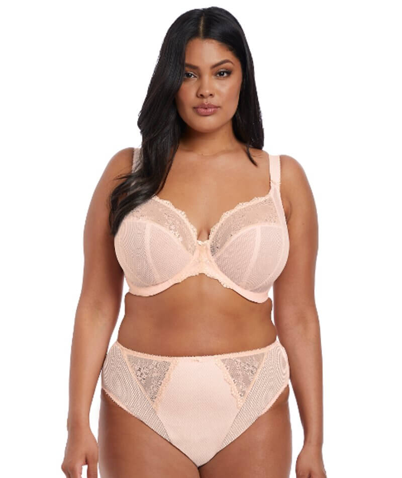 Elomi Charley Underwire Plunge - Ballet Pink Bras