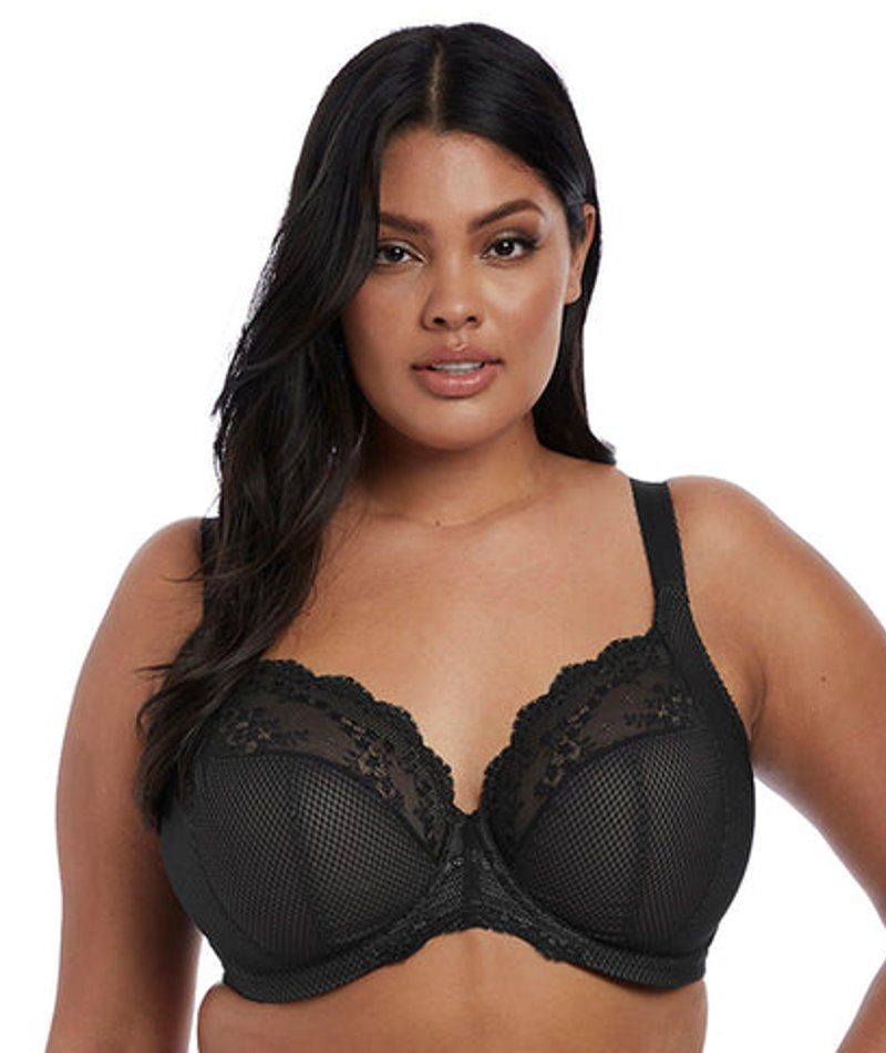 Elomi Charley Underwire Plunge - Black Bras