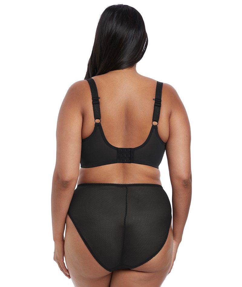 Elomi Charley Underwire Plunge - Black Bras