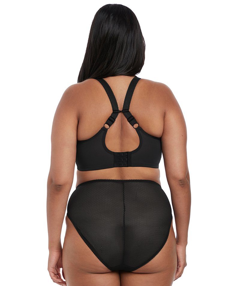 Elomi Charley Underwire Plunge - Black Bras