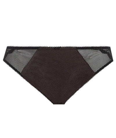 Elomi Charley Brazilian Brief - Black Knickers