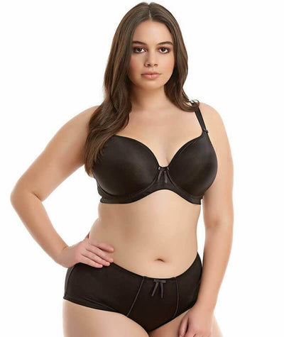 Elomi Bijou Underwire Banded Moulded Bra - Black Bras