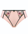 Elomi Carrie High Leg Brief - Ballet Pink Knickers