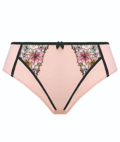 Elomi Carrie High Leg Brief - Ballet Pink Knickers