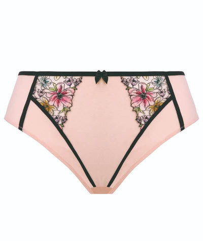 Elomi Carrie High Leg Brief - Ballet Pink Knickers