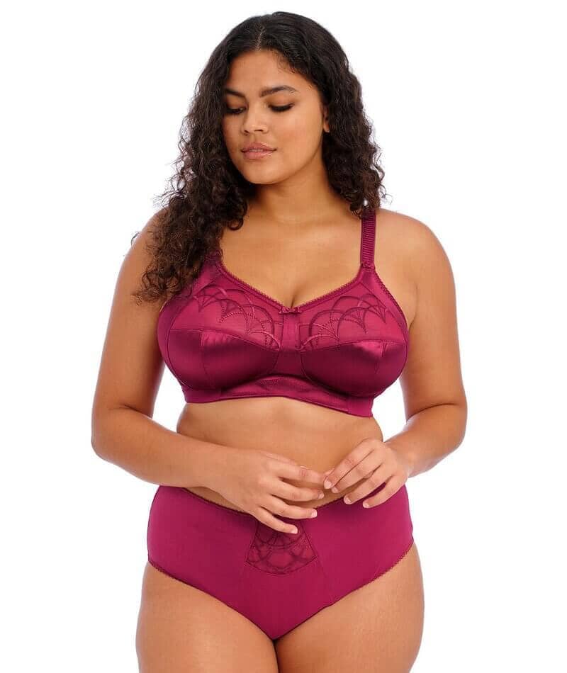 Elomi Cate Soft Cup Wire-free Bra - Berry Bras