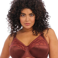 Elomi Cate Underwired Full Cup Banded Bra - Dark Copper