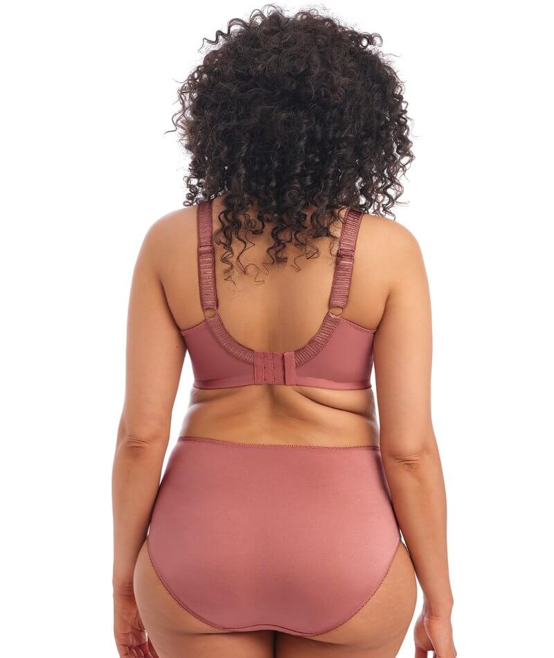 Elomi Cate Underwired Full Cup Banded Bra - Rosewood Bras