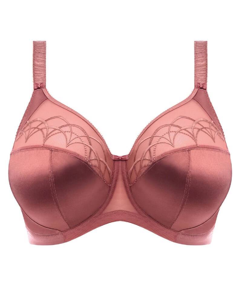 Elomi Cate Underwired Full Cup Banded Bra - Rosewood Bras