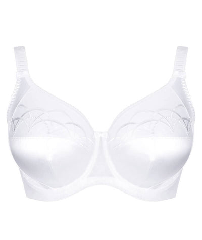 Elomi Cate Underwired Full Cup Banded Bra - White Bras