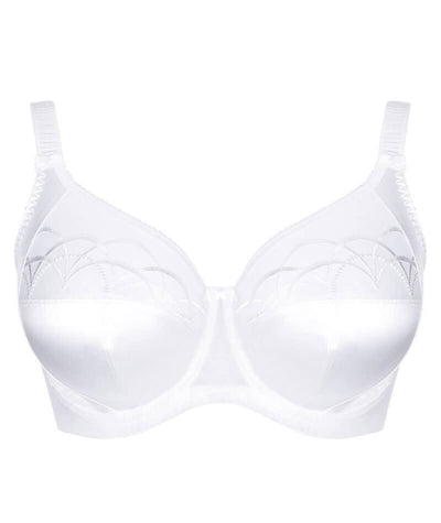 Elomi Cate Underwired Full Cup Banded Bra - White Bras