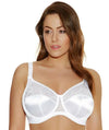 Elomi Cate Underwired Full Cup Banded Bra - White Bras