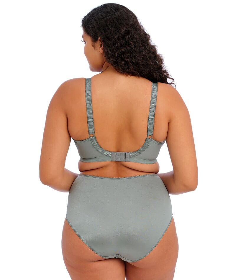 Elomi Cate Underwired Full Cup Banded Bra - Willow - Curvy Bras