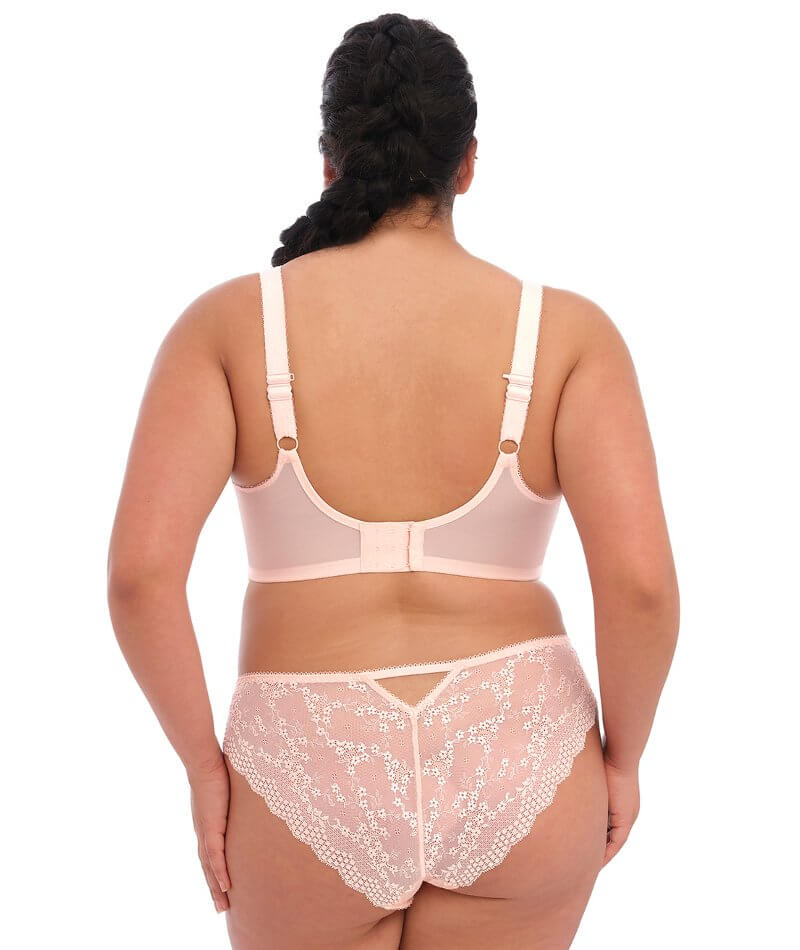 Elomi Charley Underwire Plunge Bra - Ballet Pink Bras