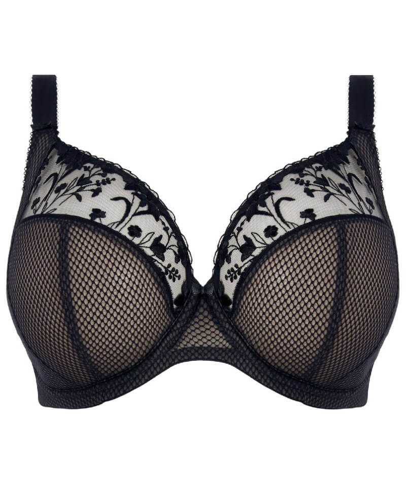 Elomi Charley Underwire Plunge Bra - Jet Bras