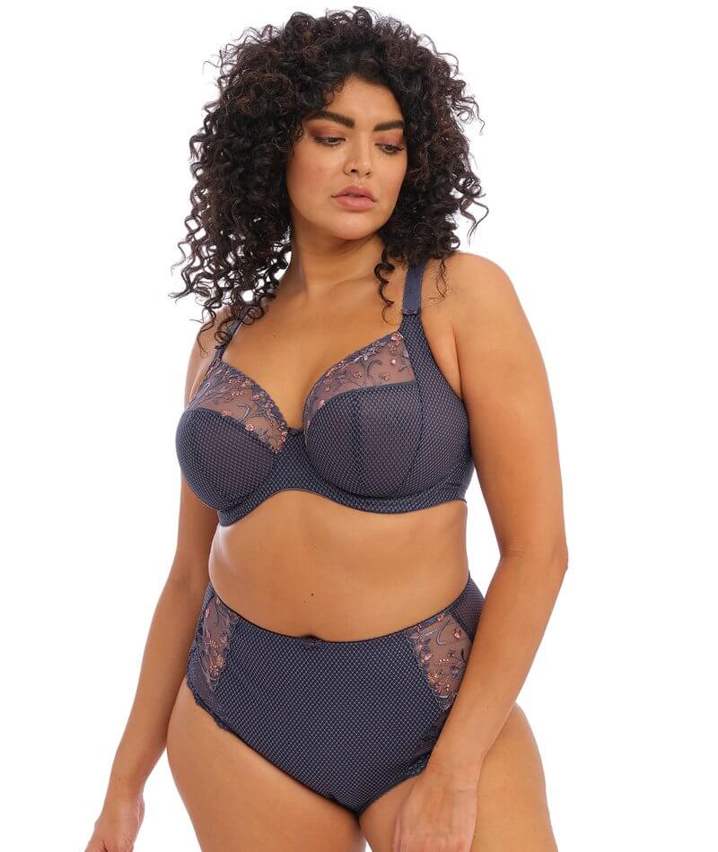Elomi Charley Underwire Plunge Bra - Storm Bras