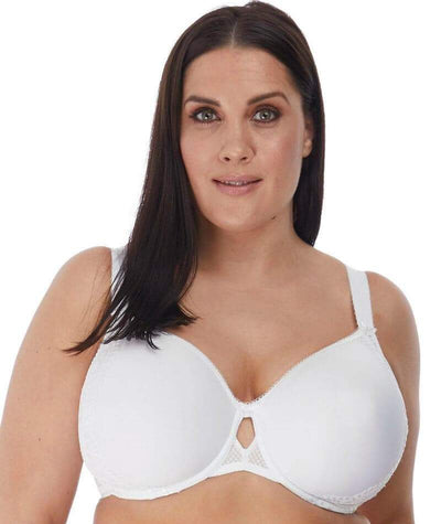 Elomi Charley Underwired Moulded Spacer Bra - White Bras