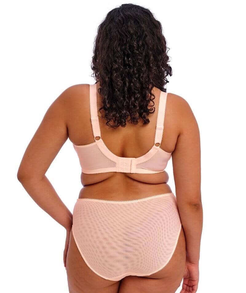 Elomi Himari High Leg Brief - Peach Whisper Knickers