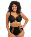 Elomi Kintai Underwired Plunge Bra - Black Bras