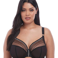 Elomi Matilda Underwired Plunge Bra - Black