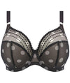 Elomi Matilda Underwired Plunge Bra - Black Dot Bras