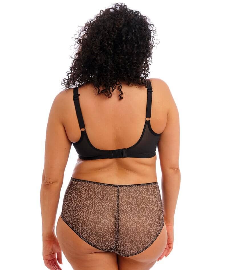 Elomi Matilda Underwired Plunge Bra - Leopard Bras