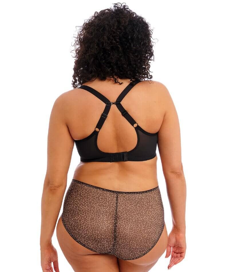 Elomi Matilda Underwired Plunge Bra - Leopard Bras