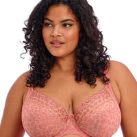 Elomi Matilda Underwired Plunge Bra - Rose Leo