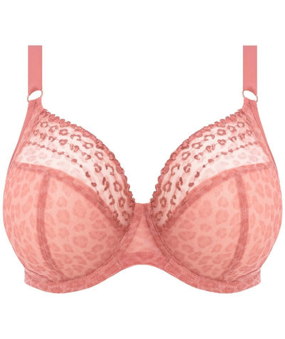 Elomi Matilda Underwired Plunge Bra - Rose Leo Bras