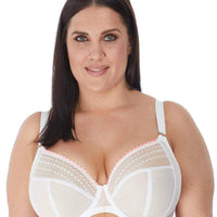 Elomi Matilda Underwired Plunge Bra - White