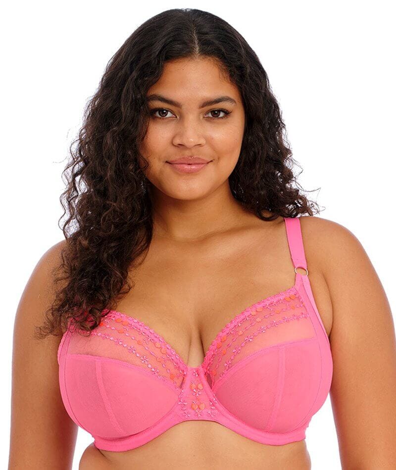 Susie Candy Pink Lace Neckline Padded Everyday Bra