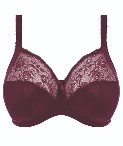 Elomi Morgan Underwired Bra - Blackberry - Curvy Bras