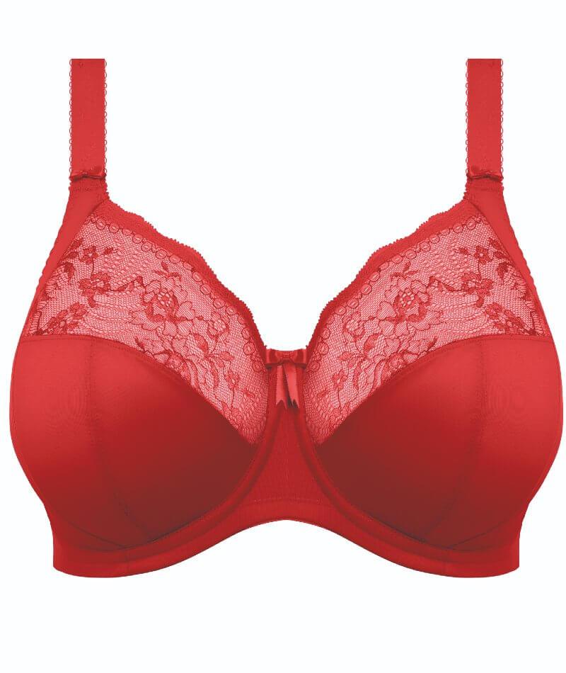 Elomi Morgan Underwired Bra - Haute Red - Curvy Bras