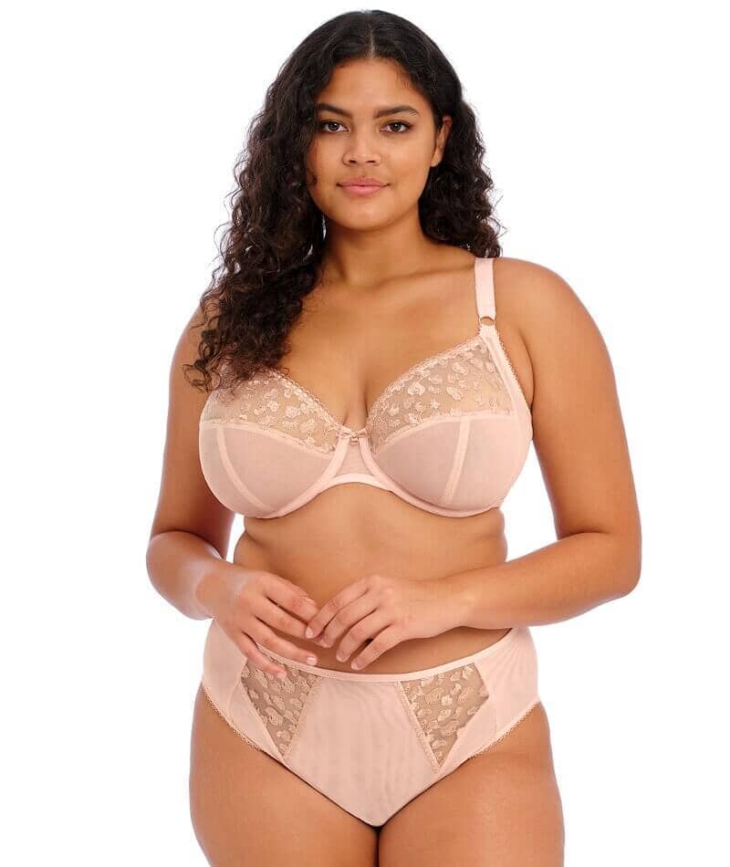Elomi Namrah High Leg Brief - Pale Blush Knickers