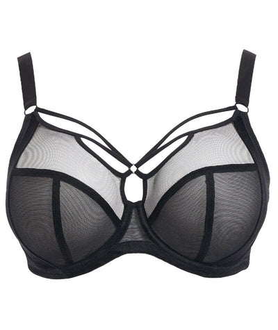 Elomi Sachi Underwired Plunge Bra - Black Bras