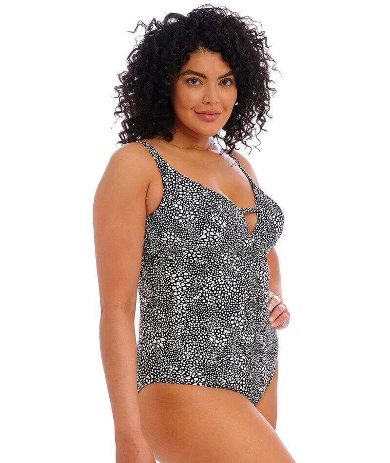 Elomi Swim Pebble Cove Non-Wired Swimsuit - Black Swim