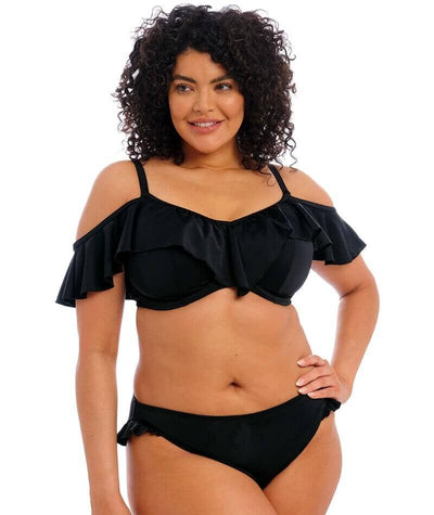 Elomi Swim Plain Sailing Underwired Bikini Top - Black Swim