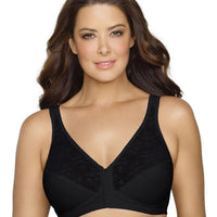 Exquisite Form Fully Front Close Wire-free Posture Bra With Lace