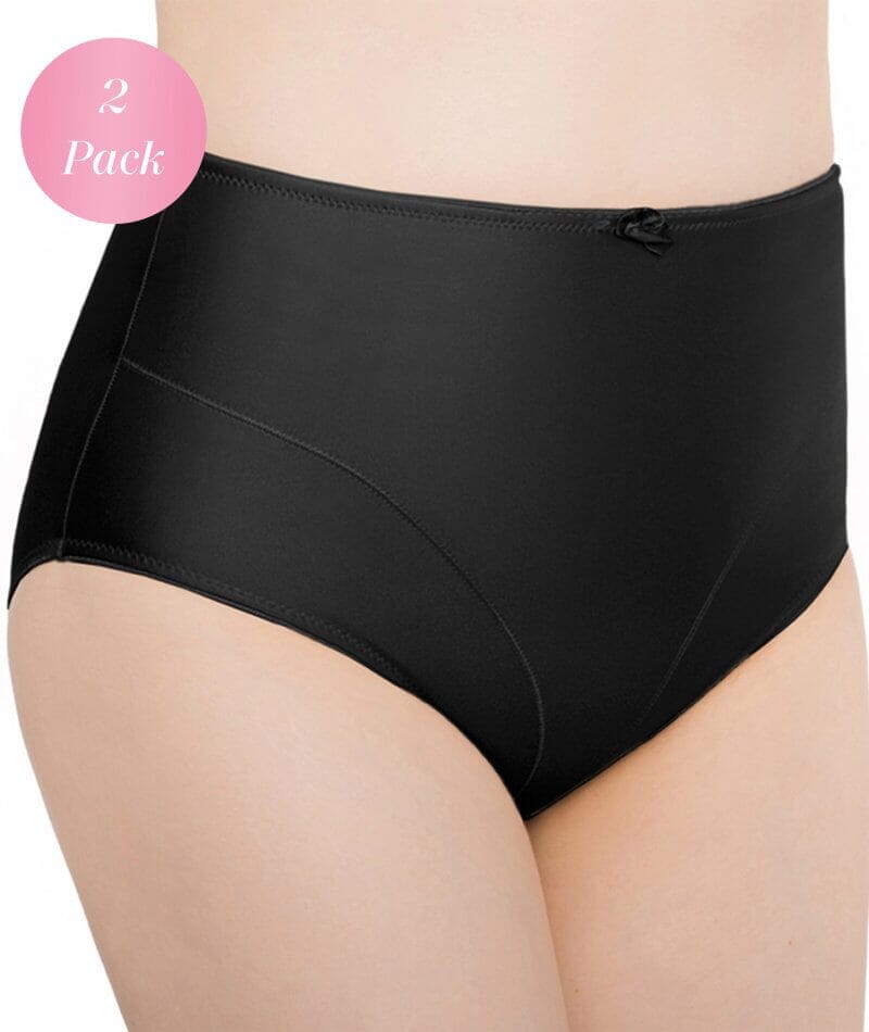 Confezione Da 2/4/6 Slip Cool Jennifer Vita Alta Donna – Morbidi E Contenitivi (S-5XL) - Foto 2